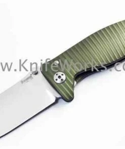 Outlet 👏 LionSteel Lion Steel Molletta, Green Aluminum Handle, Plain Edge ✨