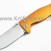 Best Pirce 👍 LionSteel Lion Steel Molletta, Orange Aluminum Handle, Plain Edge 🧨
