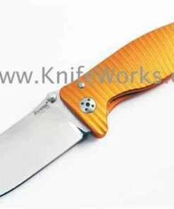 Best Pirce 👍 LionSteel Lion Steel Molletta, Orange Aluminum Handle, Plain Edge 🧨