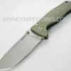 Cheap 💯 LionSteel Lion Steel SR2, Sleipner Steel, Green Aluminum Handle 😍