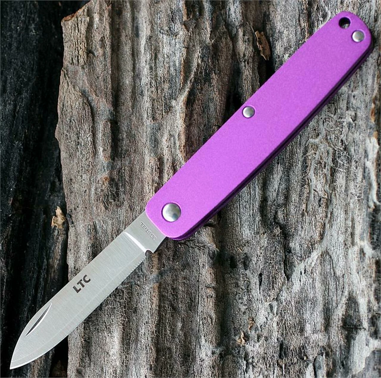 Wholesale ❤️ Fallkniven LTCPU Legal to Carry Pen Knife Purple Aluminum Handle 🎉 1 Wholesale ❤️ Fallkniven LTCPU Legal to Carry Pen Knife Purple Aluminum Handle 🎉