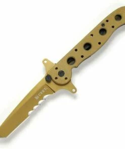 Buy 🔥 CRKT M16-13DSFG Special Forces, 3.5" 8Cr14MoV Combo Blade, Tan G-10 Handle ⌛