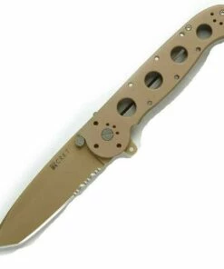 Coupon 👍 CRKT M16-14D Desert Tanto Copper, 3.5" AUS 8 Combo Blade, Aluminum Handle 💯