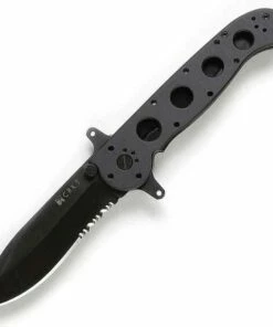 Cheapest 🔔 CRKT M21 Special Forces, Black Aluminum, AutoLAWKS, Combo Edge ❤️