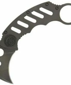 Cheapest 🤩 Mantis MK Midnight Folding Karambit 2" Hemispherical Blade, Steel Handle 🌟