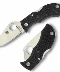 Outlet 🛒 Spyderco Knives Spyderco Manbug Lightweight, CMBKP, Black FRN, PlainEdge 🎉