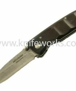 Deals 🎁 Mcusta Damascus Basic Folder African Ebony Wood ✨