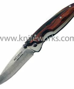 Best reviews of 🎁 Mcusta Damascus Kasumi Cocobolo Wood Handles, Decorative Woven Nishijin Pouch 🤩