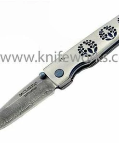 Cheap 💯 Mcusta Damascus Kamon Fuji Crest, Decorative Woven Nishijin Pouch 👍
