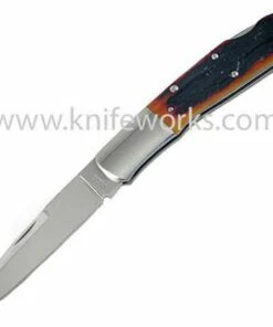 Top 10 ❤️ Moki Lockback Amber Bone Stag Handles, Brushed Stainless Blade 🔔