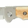 Cheap 🤩 Marttiini Knives Marttiini Lynx Linerlock Curly Birch Folding Knife Polar W SS Blade 🎉