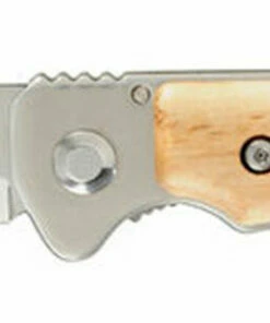 Cheap 🤩 Marttiini Knives Marttiini Lynx Linerlock Curly Birch Folding Knife Polar W SS Blade 🎉
