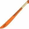 New 🎉 Marbles Marble's Machete, 18" Orange Blade, Natural Wood Handle 🛒