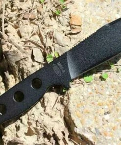 Best Sale 👍 Mission Knives Mission 0619 MPS-A2, Black A2 Steel, Skeletonized Handle ✨