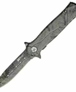 Best Sale 🔔 MTech All Camo Folder with Bayonet Style Blade, Linerlock 😍
