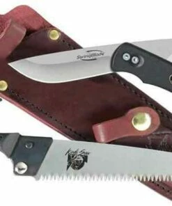 Wholesale 🔥 Outdoor Edge Swingblade Pak, w/ Brown Leather Sheath 🔔