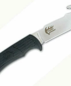 Discount 👍 Outdoor Edge Trophy-Skinner Hook, Plain Edge, Leather Sheath 😀