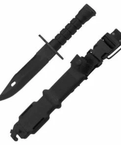 Best Pirce 🎁 Ontario M9 Bayonet, 12 1/8" O/A Length, w/ Black Nylon Sheath 💯