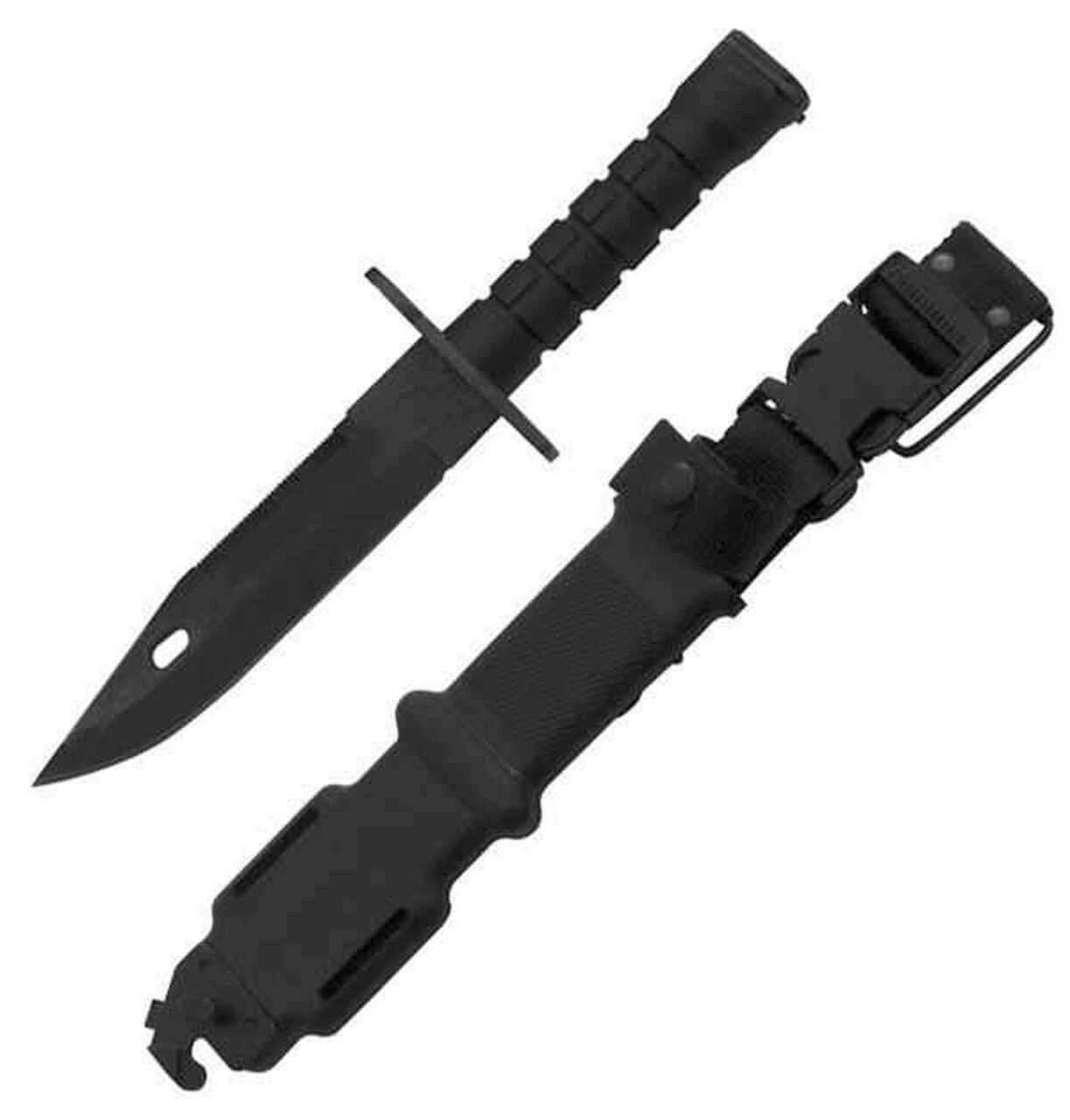 Best Pirce 🎁 Ontario M9 Bayonet, 12 1/8" O/A Length, w/ Black Nylon Sheath 💯 1 Best Pirce 🎁 Ontario M9 Bayonet, 12 1/8" O/A Length, w/ Black Nylon Sheath 💯