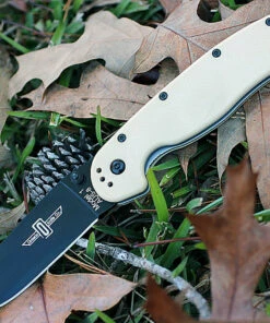 Outlet 👏 Ontario Rat Model 1 - Tan Nylon 6 (3.5" AUS-8 Blk Plain) 8846DT 🌟