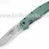Best reviews of 👍 Ontario Rat Folder, Satin Blade, OD Green Handle, Combo Edge 🌟