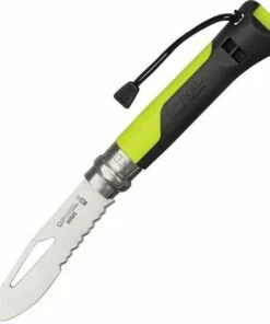 Best reviews of 😀 Opinel No. 8 Outdoor OP01578, Green & Black Handle, Combo Edge -015786 🧨