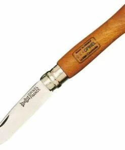 Promo 🧨 Opinel Carbon Blade No10 Folding Knife OP13100, 3.95" Carbon Steel, Beechwood Handle (016230) 🤩