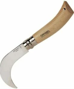 Best Sale ⌛ Opinel Pruning Knife OP13110. 4 5/8" Closed, Beechwood Handle. ⌛
