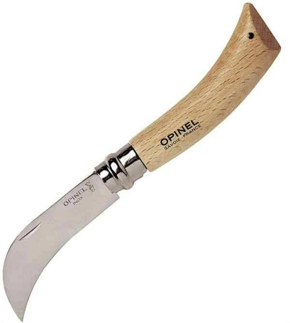 Hot Sale 😀 Opinel Pruning Knife OP13140, 4 1/4" Closed, Beechwood Handle-06562 💯 1 Hot Sale 😀 Opinel Pruning Knife OP13140, 4 1/4" Closed, Beechwood Handle-06562 💯