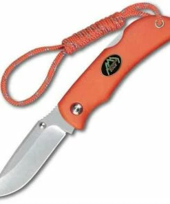 Coupon ⭐ Outdoor Edge Mini Grip Pocket Knife Mini-Blaze Orange Kraton Handle 🛒