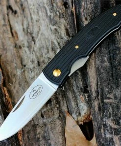 Wholesale 😍 Fallkniven PCAU Lightweight folder Black Grilon Handle with Gold Plated Pivot 😍