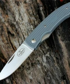 Cheap 🌟 Fallkniven PCGH Lightweight Folder, 2.87" Laminated Cobalt Steel with Gray Grilon Handle 🛒