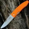 Cheapest 😀 Fallkniven PCSO Lightweight Folder, 2.87" Laminated Cobalt Steel with Orange Grilon Handle 😀
