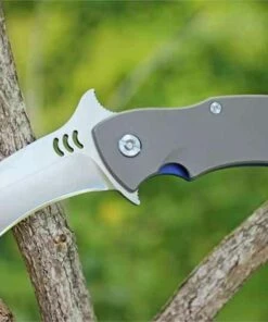 Wholesale 🌟 Quartermaster Mr. Furley Folder, CPM-154, Titanium Handle 🌟