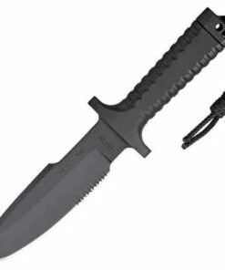 Best reviews of 💯 RPW Survival Knives RPW X46 6" Tanto Black, Combo Edge, w/ Khaki Sheath ⭐