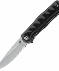 Wholesale 🌟 CRKT Ruger 1206 Crack Shot Compact, 3.15 in. Drop Point Combo Edge Blade, Ken Steigerwalt Design Outburst A/O Linerlock Folding Knife 🤩
