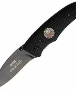 Promo 💯 RUI Tactical Knives RUI Navaja Rui Alta Calidad Ne, Folder, Black Coated Spear Point, Plain Edge 🎁