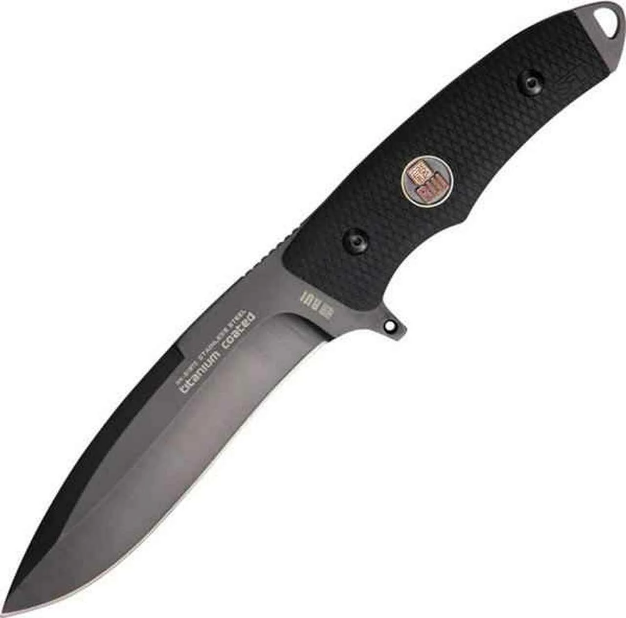 Outlet 👍 RUI Tactical Knives RUI Cuchillo Tactico Rui Negro, Fixed Blade, w/ Nylon Sheath 🎉 1 Outlet 👍 RUI Tactical Knives RUI Cuchillo Tactico Rui Negro, Fixed Blade, w/ Nylon Sheath 🎉