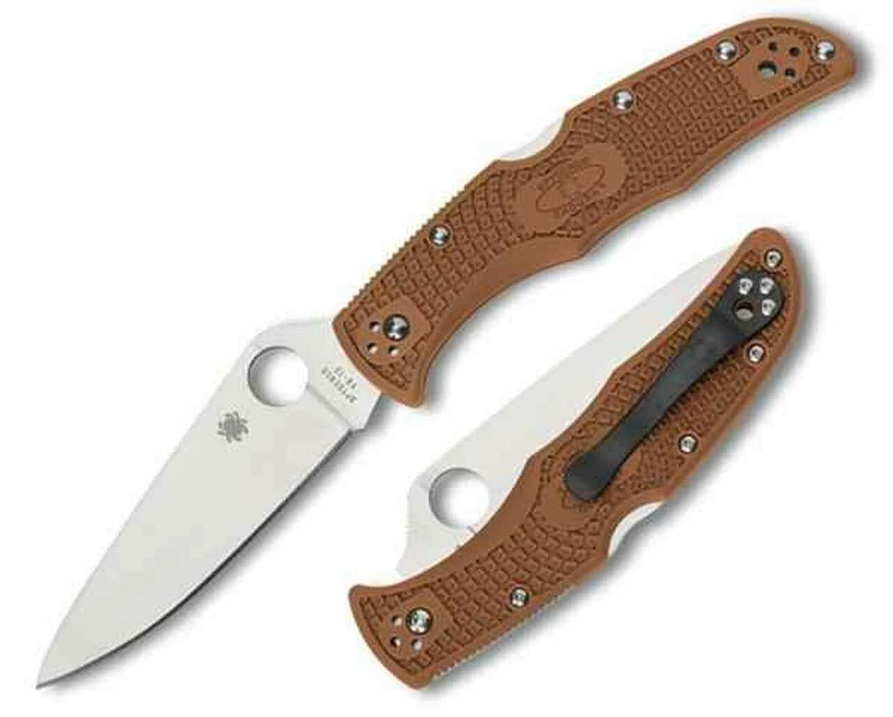 Hot Sale 💯 Spyderco Knives Spyderco C10FPBN Endura 4 Flat Ground, 3.75" VG-10 Blade, Brown FRN Handle 👍 1 Hot Sale 💯 Spyderco Knives Spyderco C10FPBN Endura 4 Flat Ground, 3.75" VG-10 Blade, Brown FRN Handle 👍