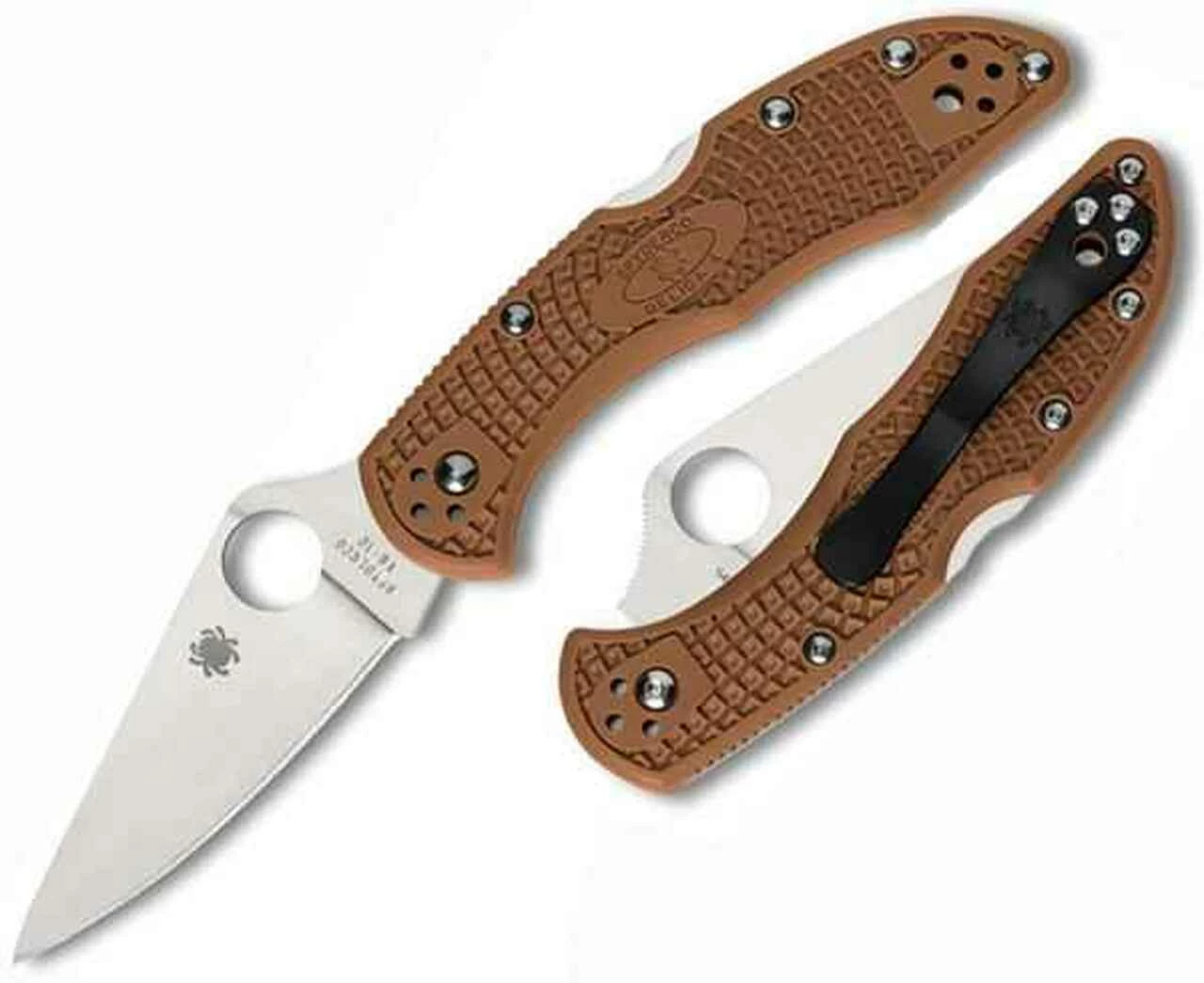 Cheapest 😀 Spyderco Knives Spyderco C11FPBN Delica 4, 2.875" VG-10 Flat Ground Blade, Brown FRN Handle ✔️ 1 Cheapest 😀 Spyderco Knives Spyderco C11FPBN Delica 4, 2.875" VG-10 Flat Ground Blade, Brown FRN Handle ✔️