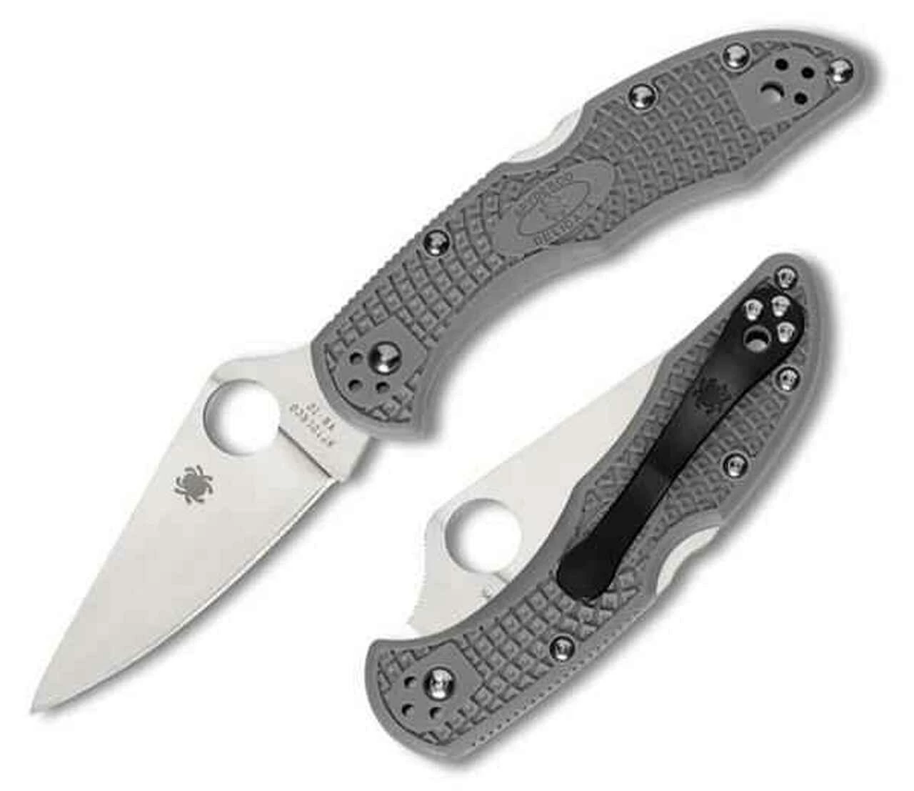 Deals 👍 Spyderco Knives Spyderco C11FPGY Delica 4, 2.875" VG-10 Flat Ground Blade, Gray FRN Handle 😍 1 Deals 👍 Spyderco Knives Spyderco C11FPGY Delica 4, 2.875" VG-10 Flat Ground Blade, Gray FRN Handle 😍