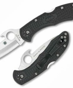 Best deal 😍 Spyderco Knives Spyderco C11PGYW Delica 4 Emerson Opener, 2.875" VG-10 Plain Blade, FRN Handle 🔥
