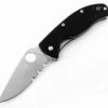 New 💯 Spyderco Knives Spyderco C122GPS Tenacious, 3.39" 8Cr13MoV Combo, G-10 Handle 🔥