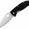 Brand new 🎉 Spyderco Knives Spyderco C122GS Tenacious, 3.39" 8Cr13MoV Serrated, G-10 Handle 🔔