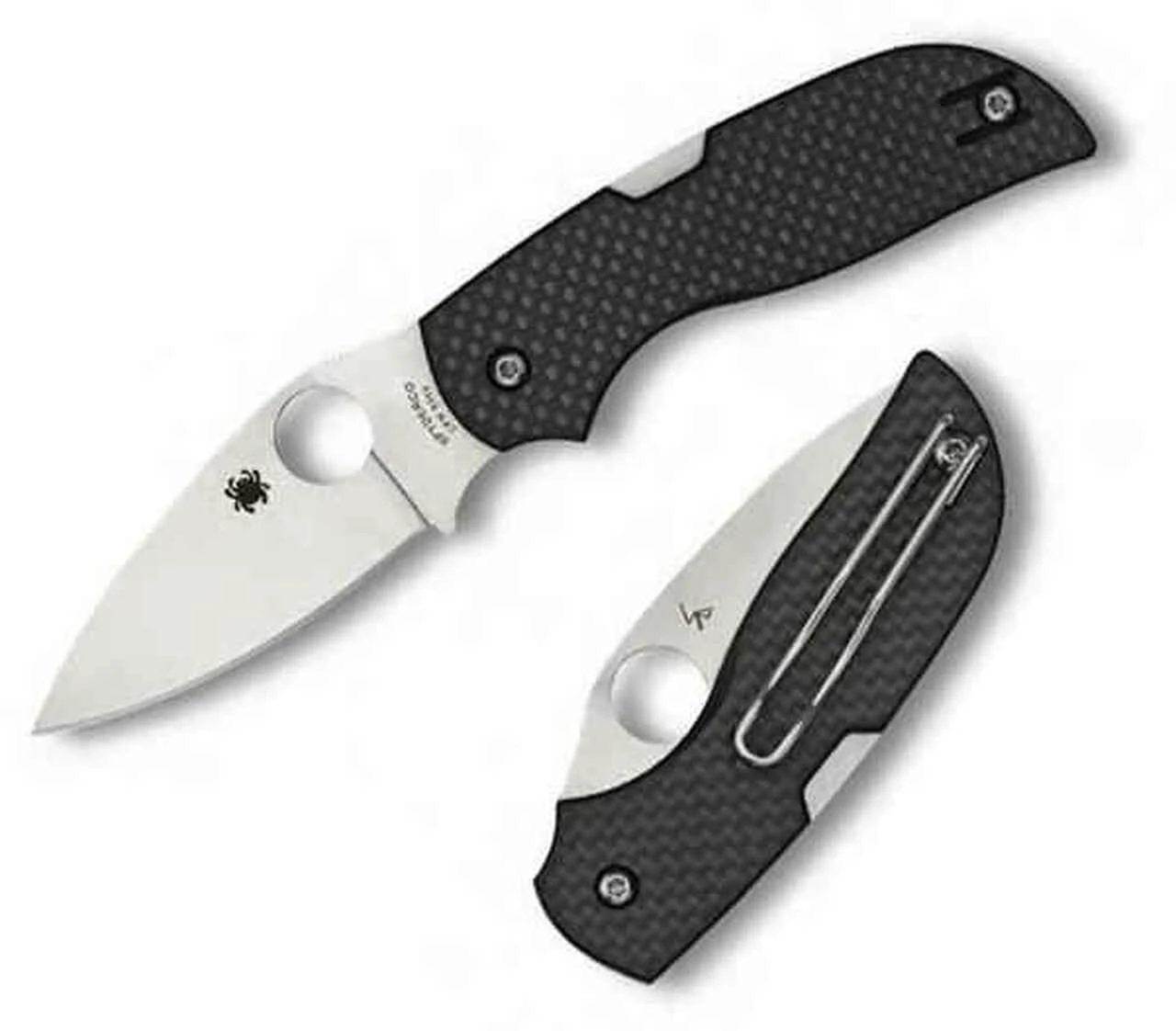 Budget 🔥 Spyderco Knives Spyderco Chaparral CF C152CFP, 2.812" CTS XHP Plain Blade, Carbon Fiber/G-10 Laminate Handle 🌟 2 Budget 🔥 Spyderco Knives Spyderco Chaparral CF C152CFP, 2.812" CTS XHP Plain Blade, Carbon Fiber/G-10 Laminate Handle 🌟 - Image 2