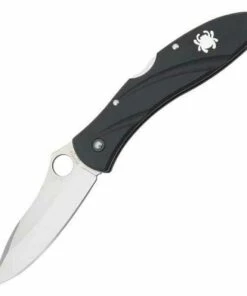 Cheapest 🧨 Spyderco Knives Spyderco C66PBK3 Centofante 3, 3.125" VG-10 Plain Blade, FRN Handle 🧨