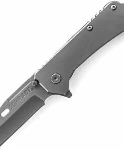 Budget 🔔 Schrade Tactical Tanto Folder, Plain Edge 😀