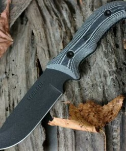 Deals 🧨 Schrade Extreme Survival Full Tang Drop Point Fixed Blade, SCHF36M, Black and Gray Micarta Handles, 10.41 in. Overall 🔥