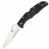 Discount ✨ Spyderco Knives Spyderco C10PSBK Endura 4, 3.75" VG-10 Combo Blade, Black FRN Handle 🎁