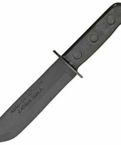 Best Sale 🔔 J. Adams Sheffield England J.A. Sheffield England M.O.D. Pattern Survival, Carbon Steel, Fiber Handle, Plain Edge 💯